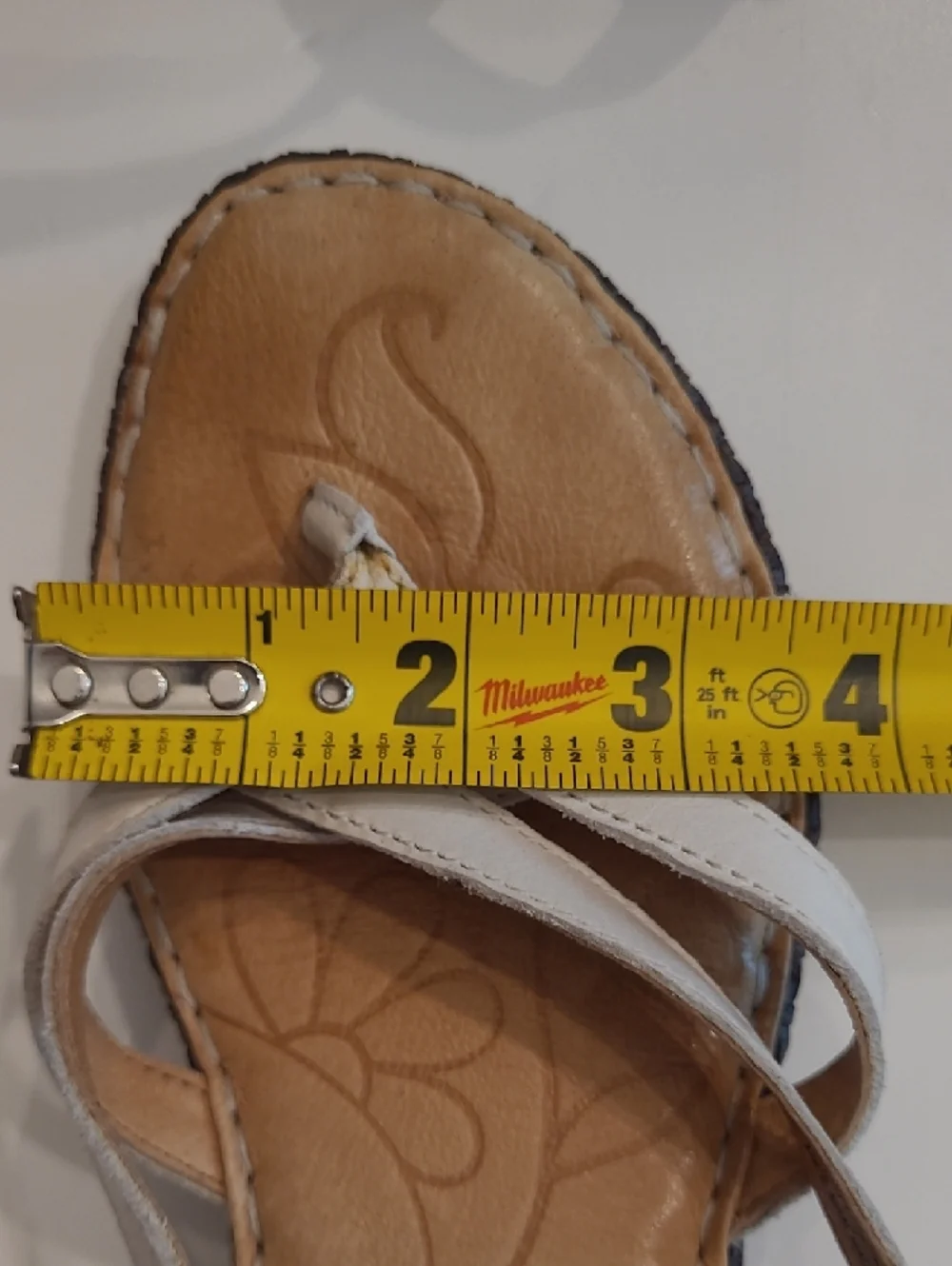 Born Sling Back Sandal Strappy Open Toe Leather Crisscross Wedge Low Stack Heel